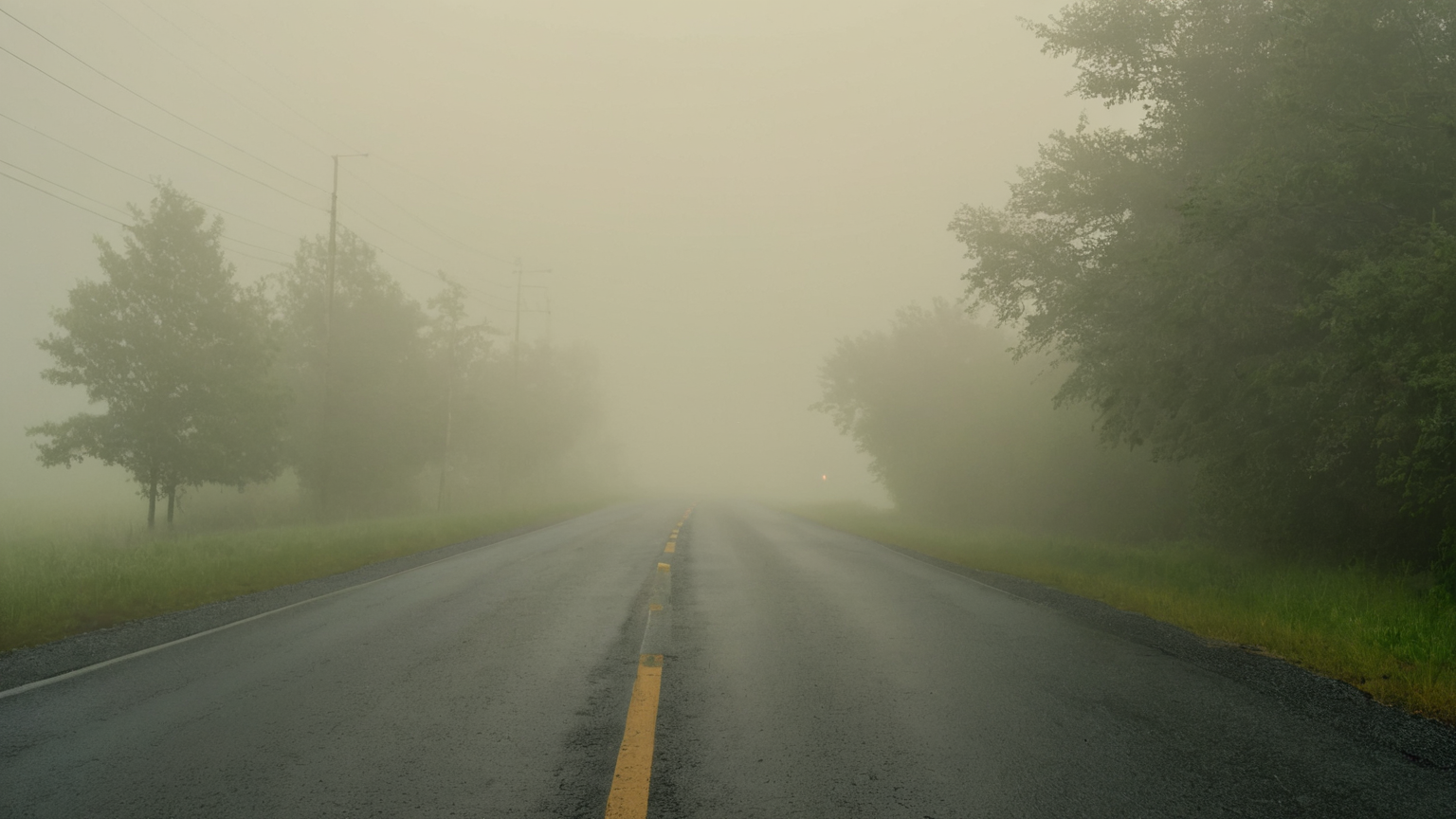 Dense Fog Driving: A Visibility, Headlight, and Pull-Over Plan