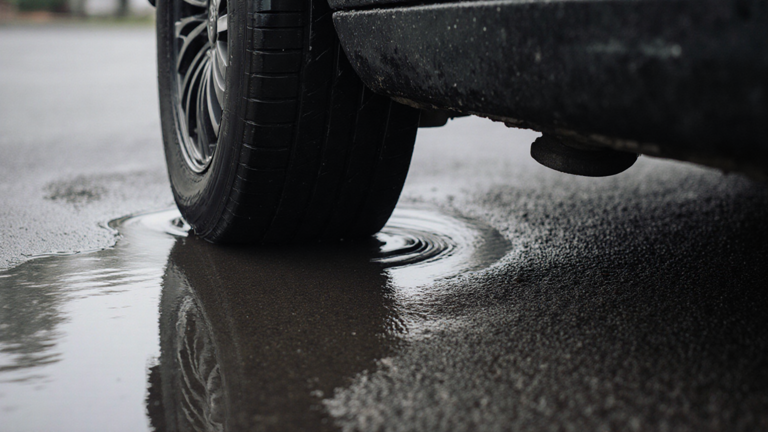 Hydroplaning Recovery Tire Tread Rain Driving Plan